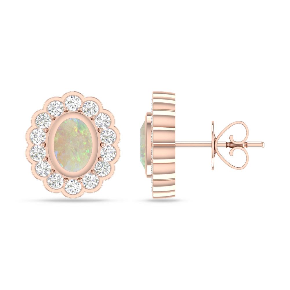 Rose Gold - Opal